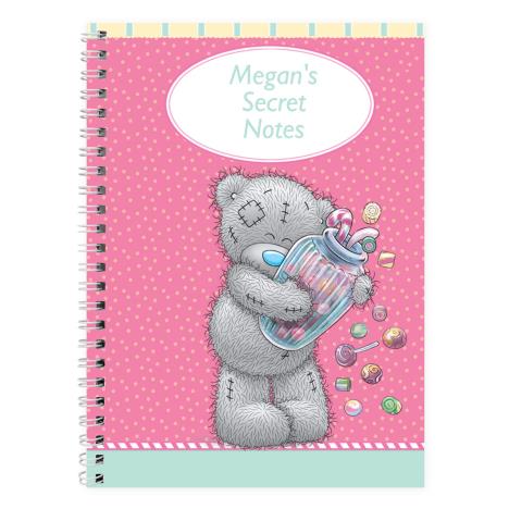 Personalised Me to You Bear Candy Girl A5 Notebook £7.99